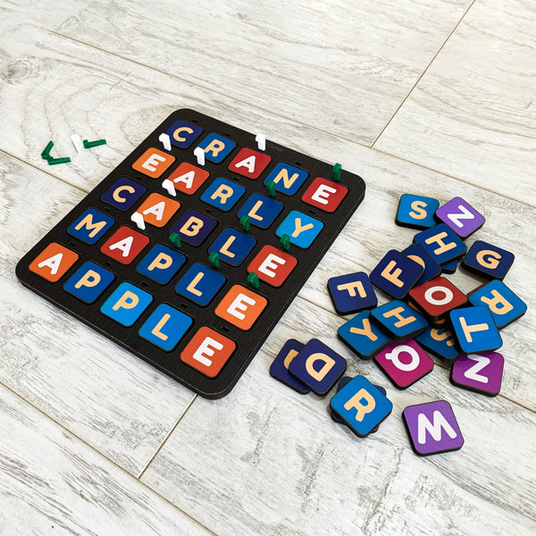 Galliard Games Guess the Word Wordle Board Game