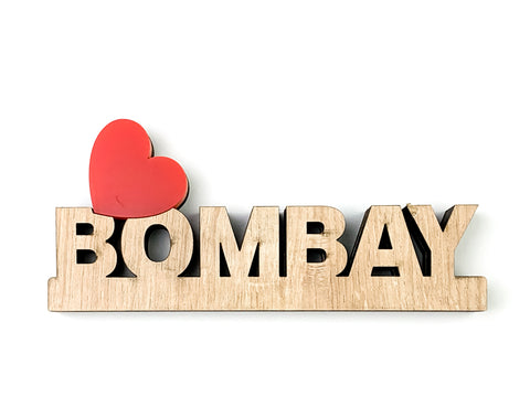 Love Bombay signage