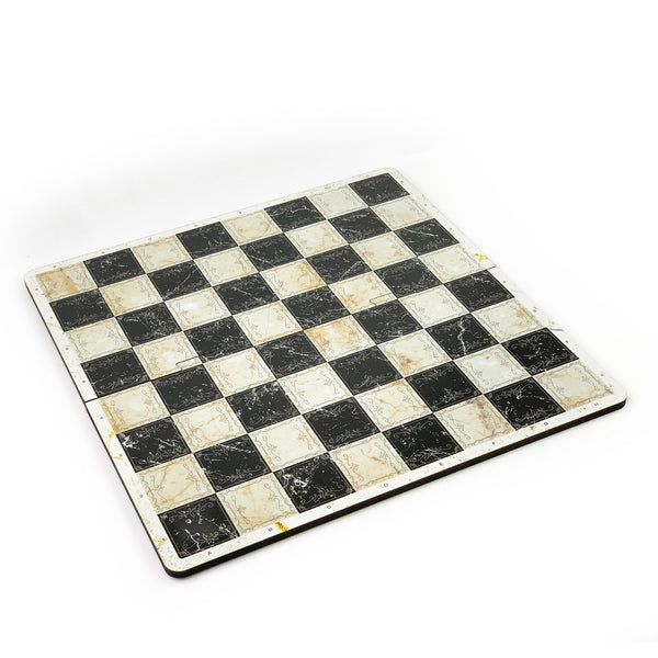 Galliard Games Royal Black Chess Staunton Premium Plastic Chessmen