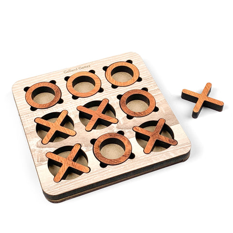 Galliard Games three by three Tic Tac Toe Knots and Crosses Game