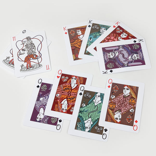 Townside Poker Playing Card Faces