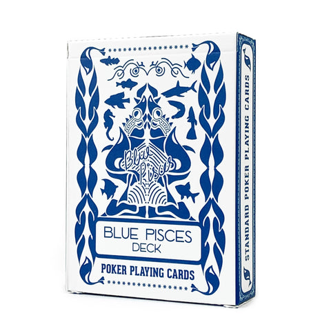 Blue Pisces Poker Playing Card Deck