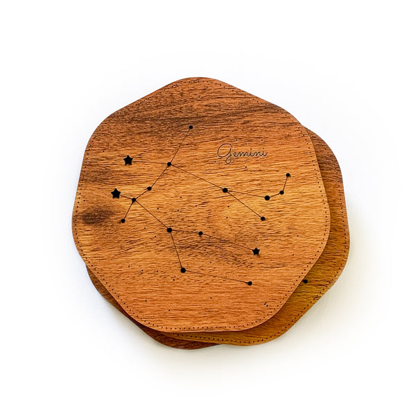 Townside Constellation Coasters Red