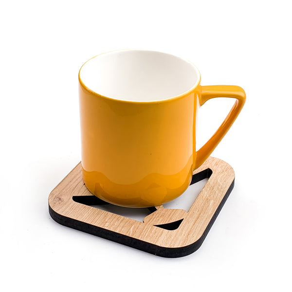 townside planes coasters with cup