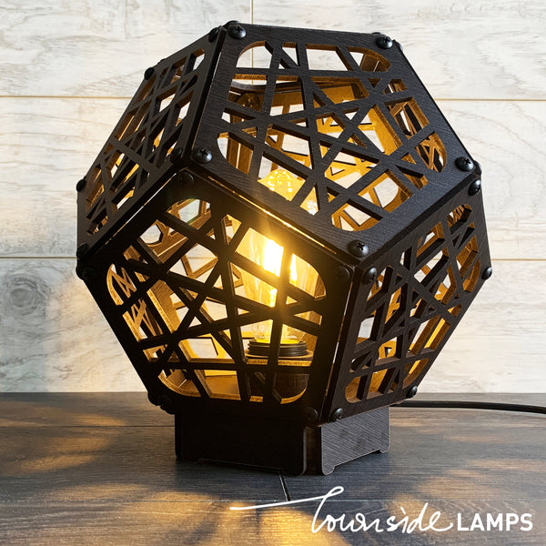 Townside Dodecahedron Lamp (11 x 10 inch)