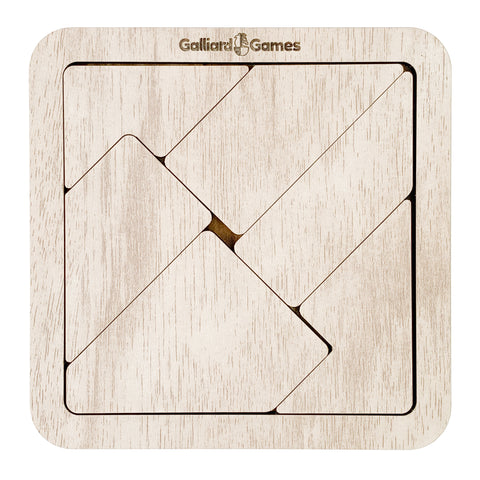 Galliard Games Wooden Shape Fit Puzzle Type 4