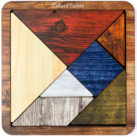 Galliard Games Tangram Puzzle Top View