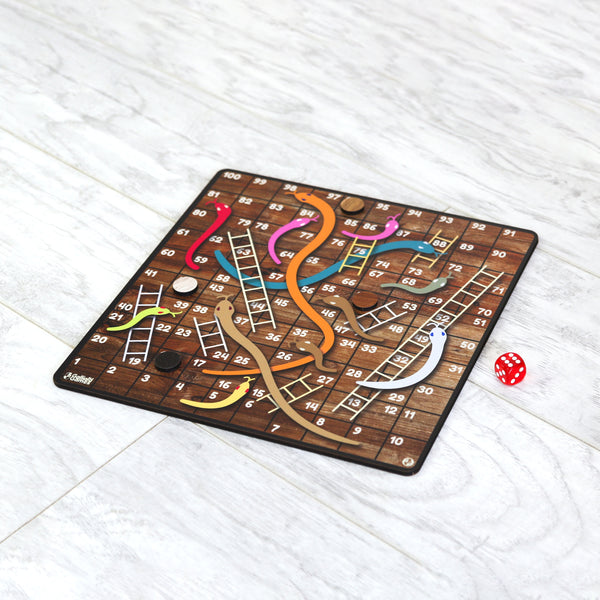 Galliard Games Snakes and Ladder - 12 inch Board